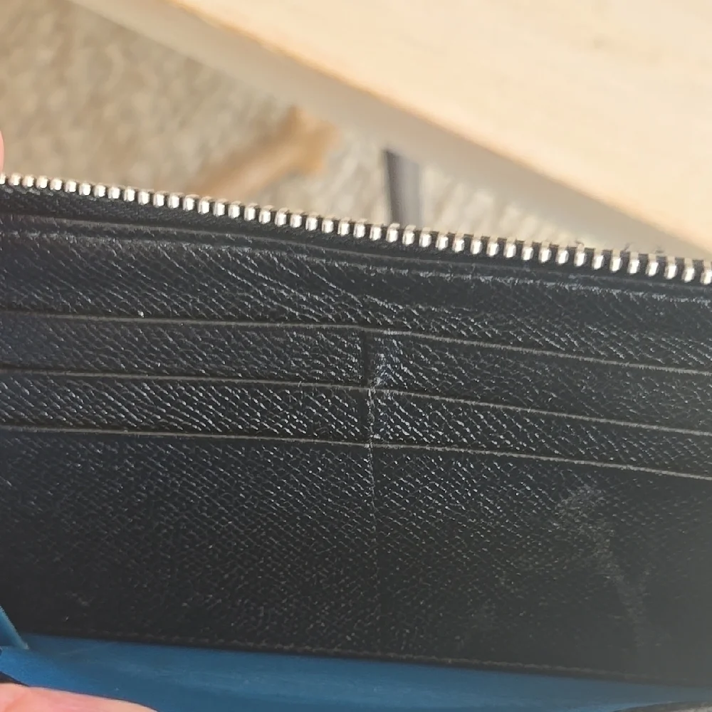 Bvlgari Zip Around Leather Wallet-Black